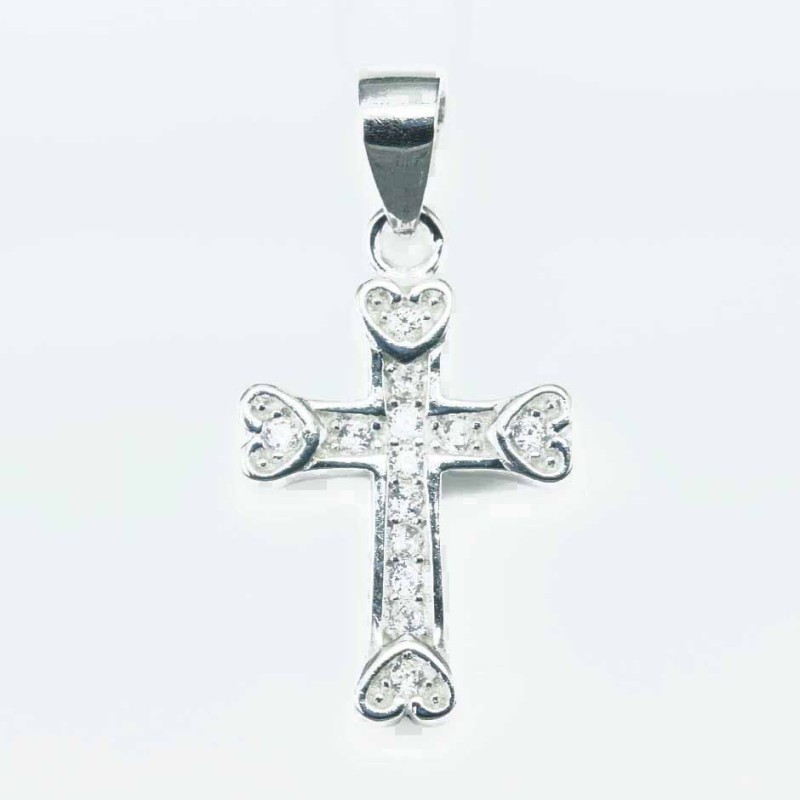 Pendant Cross 12x18mm. Circonia Pendant Cross 12x18mm. Circonia