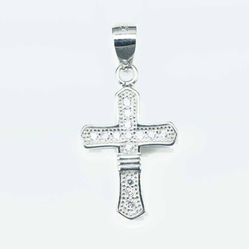 Pendant Cross 12x19mm. Circonia Pendant Cross 12x19mm. Circonia