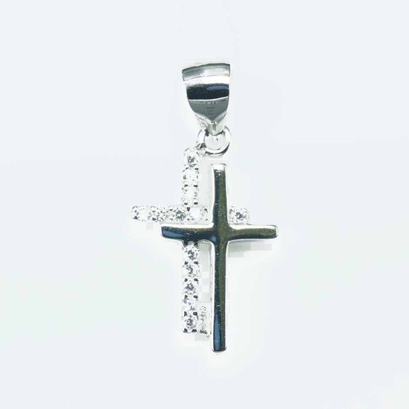 Pendant Cross 12x18mm. Circonia Pendant Cross 12x18mm. Circonia