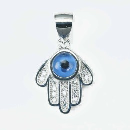 Pendant Hand 12x16mm. Circonia