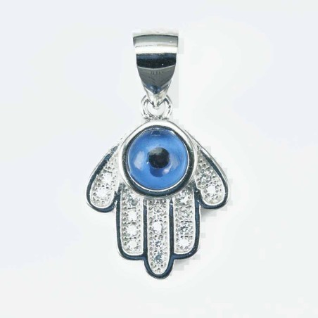 Pendant Hand 12x16mm. Circonia