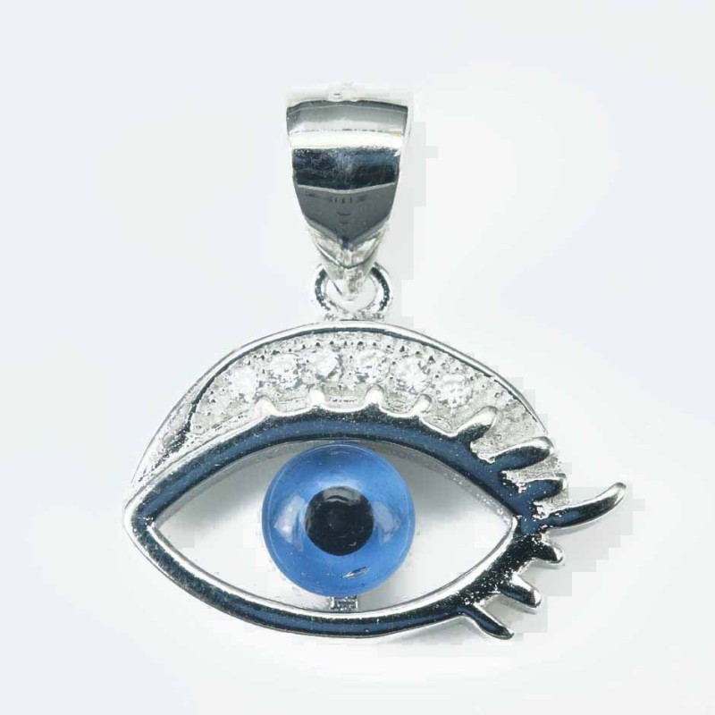 Pendant Eye12x16mm. Circonia