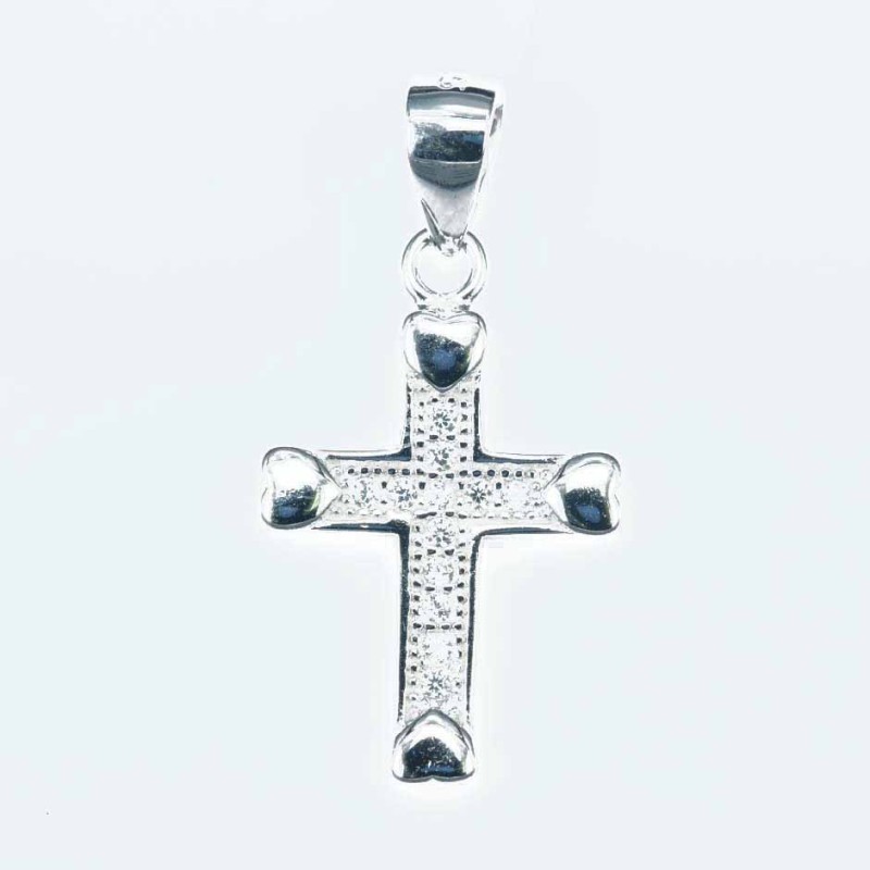 Pendant Cross 12x18mm. Circonia Pendant Cross 12x18mm. Circonia