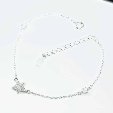 Bracelet  Star 8mm. Circonia