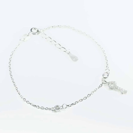 Bracelet  KEY  3,5+15mm. Circonia
