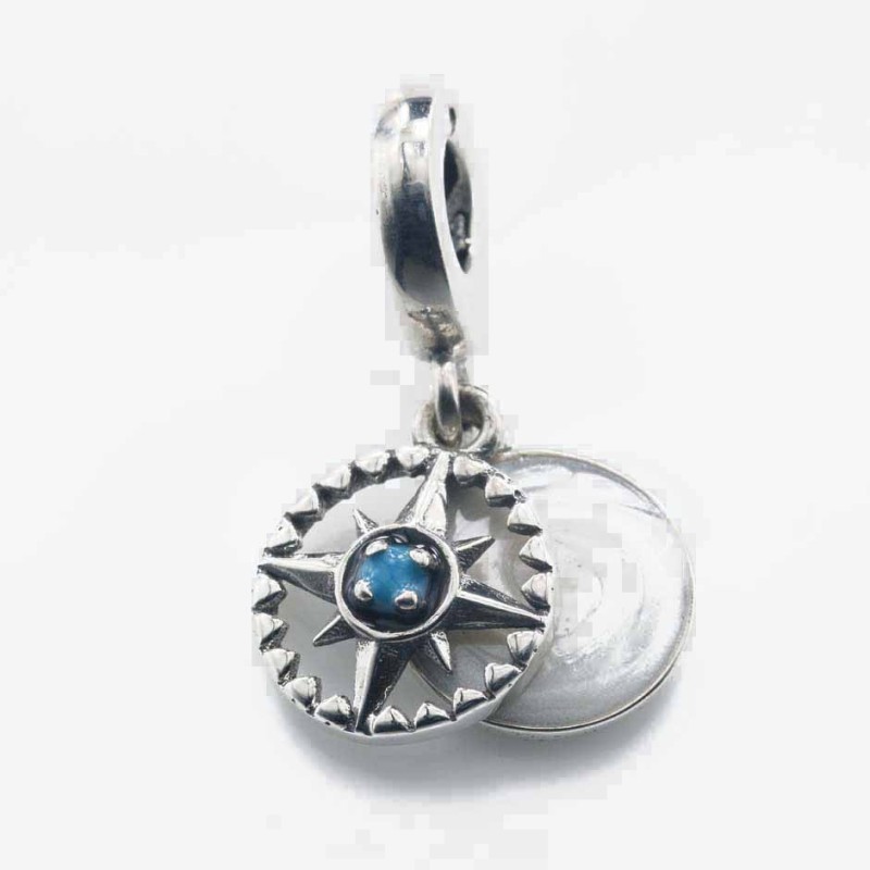 Charm For Bracelets 11mm.Circonia Charm For Bracelets 11mm.Circonia