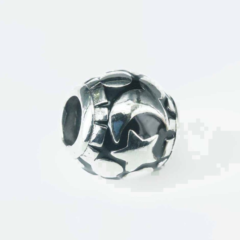 Charm For Bracelet Bead 10mm. Circonia Charm For Bracelet Bead 10mm. Circonia