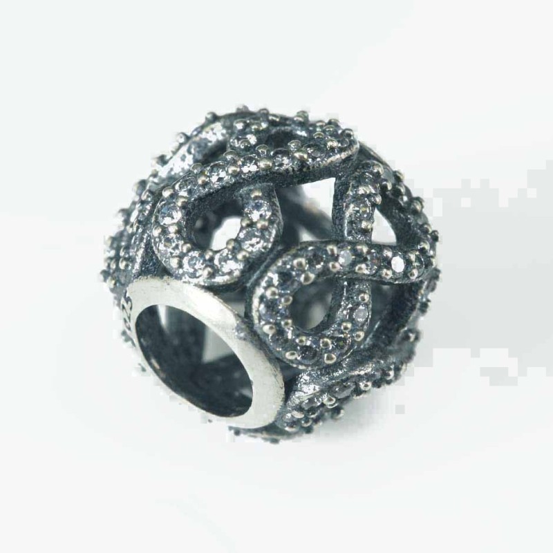 Charm For Bracelet Bead 11mm. Circonia Charm For Bracelet Bead 11mm. Circonia