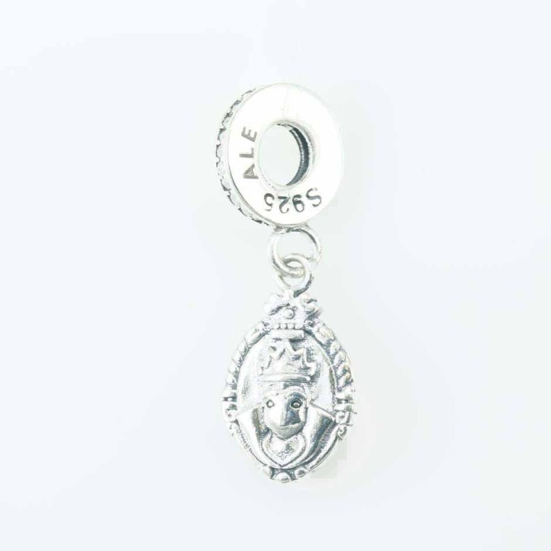 Charm For Bracelet  Picture  10x17mm.Circonia