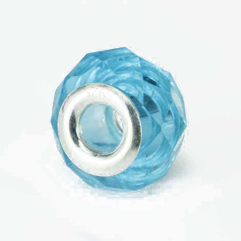 Charm For Bracelet Bead 13mm. Suaro Color