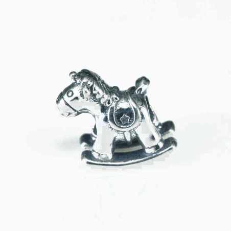 Charm For Bracelet Horse Circonia