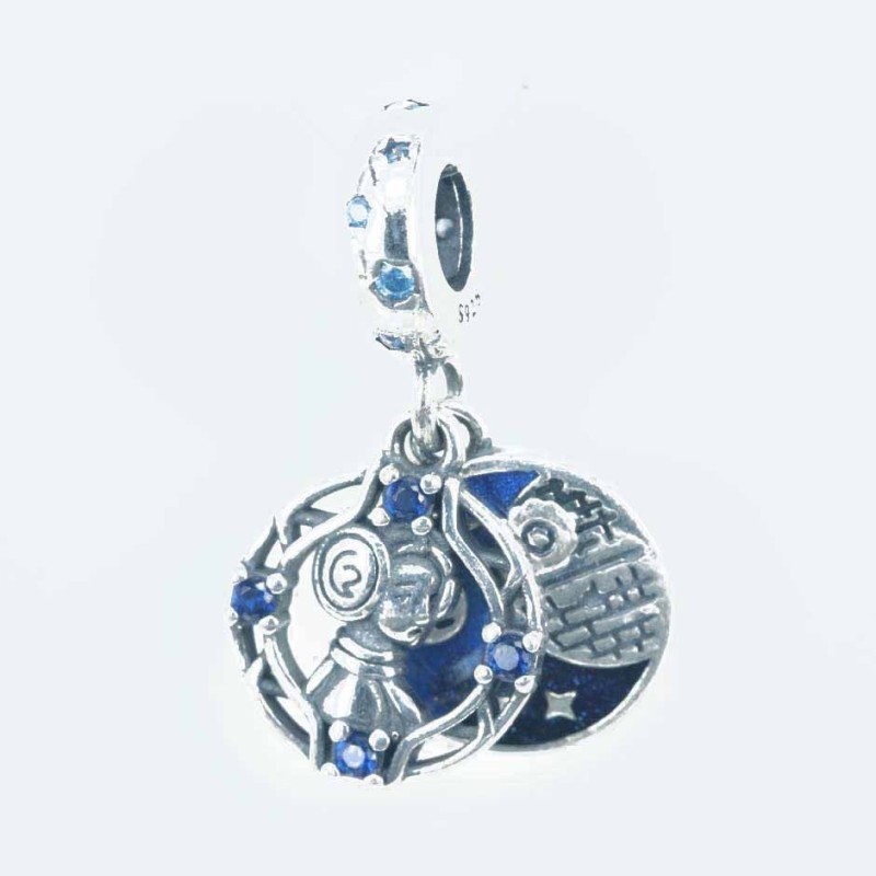 Charms For Bracelet 12mm. Circonia