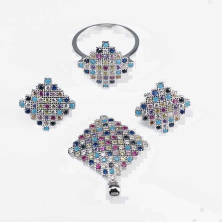 Set Square 13x18mm.Circonia