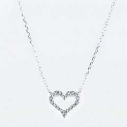 Necklace Heart 14x15mm....