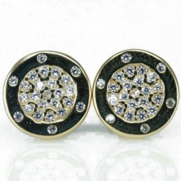 Earring Round  9mm....