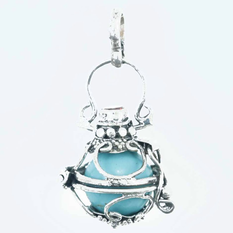 Pendant Ball Basket 14mm.