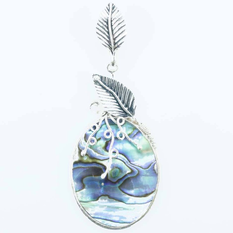 Pendant Oval 31x72mm. Abalon Shell Pendant Oval 31x72mm. Abalon Shell