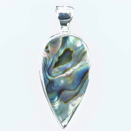 Pendant Drop 19x46mm. Abalon Shell