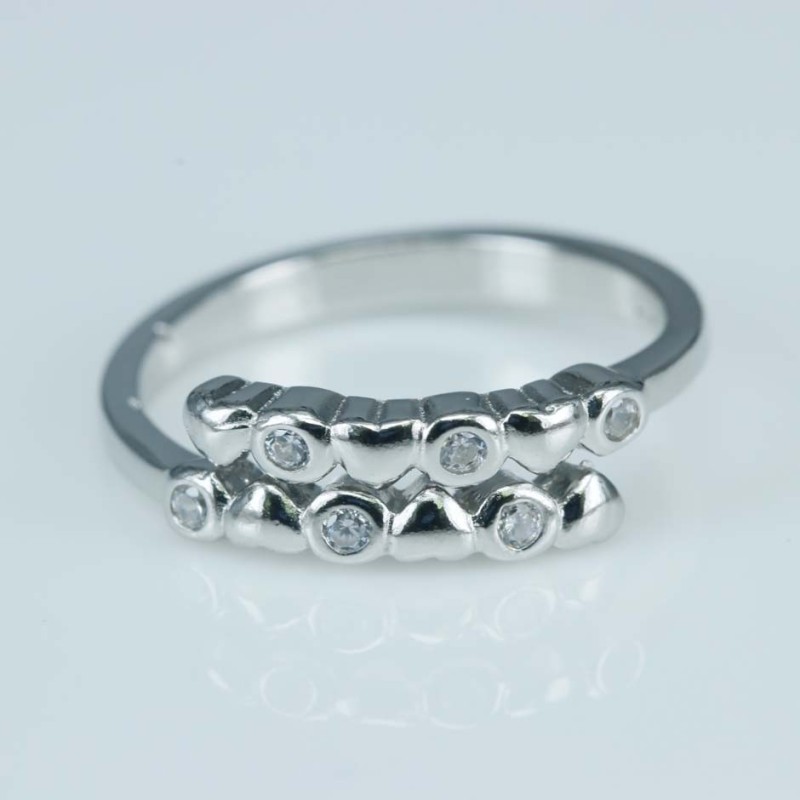 Ring Heart 5mm. Circonia Ring Heart 5mm. Circonia