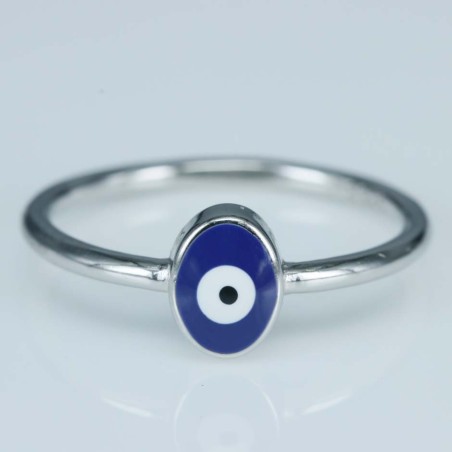 Ring Eye 6x8mm. Circonia