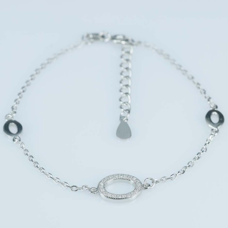 Bracelet Oval 9x15mm. Circonia Bracelet Oval 9x15mm. Circonia