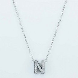 Necklace N" ^x8mm. Circonia