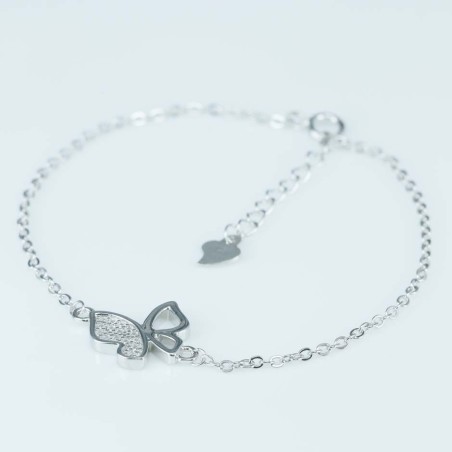 Bracelet Butterfly 12mm. Circonia