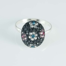 Ring half ball Oval flower...