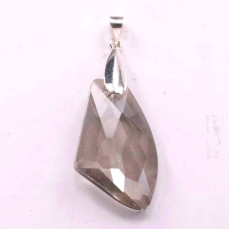 Pendant suaros.A irregular with drop plain grey co