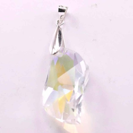 Pendant suaros.A lon curve 30mm. white