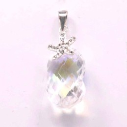 Pendant infinity Suar. A White Color