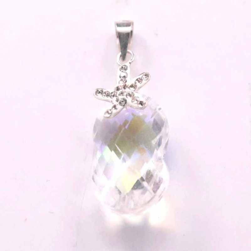 Pendant infinity Suar. A White Color