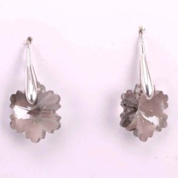 Earring Suaros. A Snow 15mm. grey