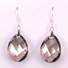 Earring Suaros. A Drop Grey Color