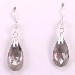 Earring suaros.A Drop Grey Color