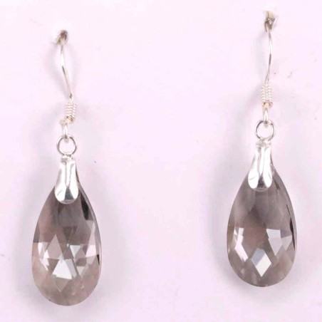 Earring suaros.A Drop Grey Color