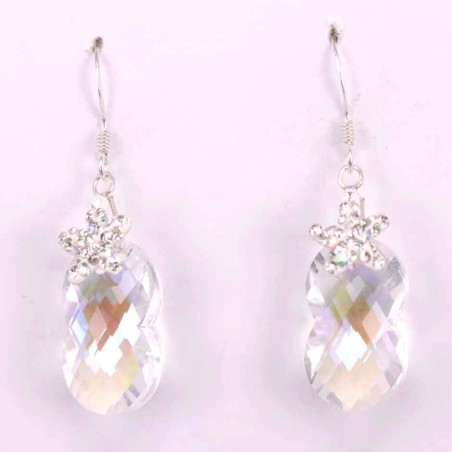 Earring Suaros. A 8 White Color