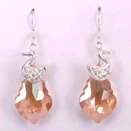 Earring Suaros. A Drop Champain Color