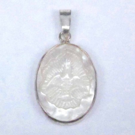 Pendant 20mm. MOP laser cuting