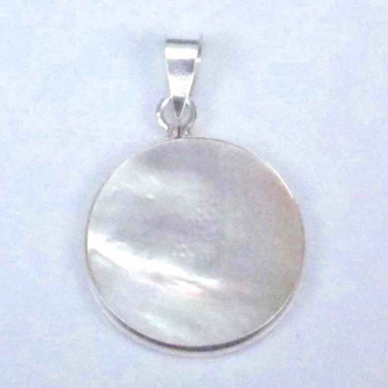 Pendant 18mm. MOP