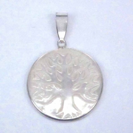 Pendant 27mm cuting laser tree of life