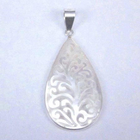 Pendant 36mm Drop cuting laser tree of life