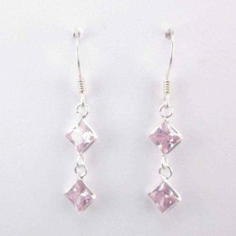 Ea c.z. 2 st. sq 5x5 Rose Color