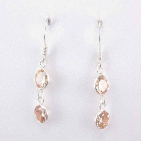 Ea c.z. 2 st. rd 5mm. Citrine color