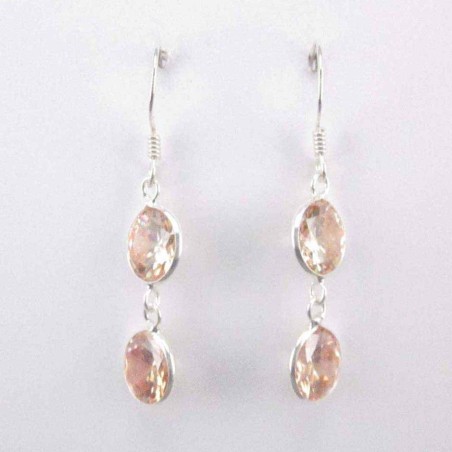Ea c.z. 2 st. rd 8mm. Citrine color