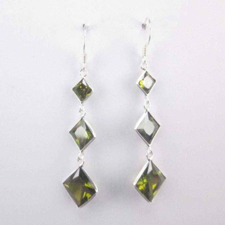 Ea c.z. 3 line 5,7,9mm. Peridote Color