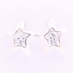 Ea C.Z. Sea Star 13mm. White Color