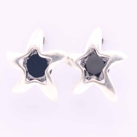 Ea C.Z. Sea Star 13mm. Black Color