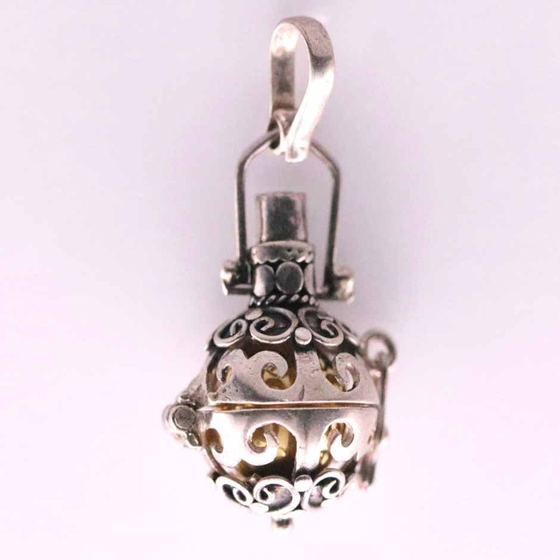 Pendant Ball Basket 12mm.