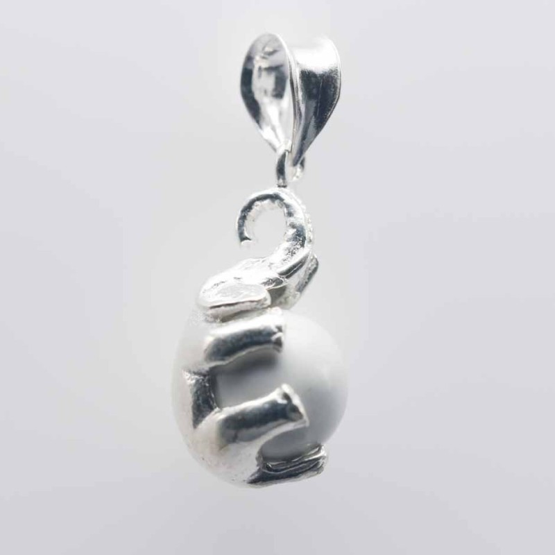 Pendant Ball Elephant 13mm.